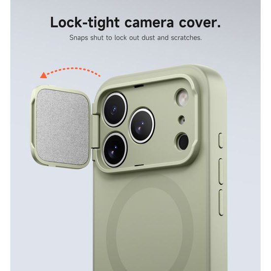 Suritch MagSafe Kickstand Camprotector θήκη iPhone 17 Pro Max, πράσινη