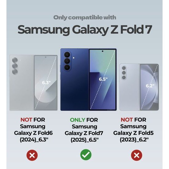 Θήκη Dexnor MagSafe Kickstand Samsung Galaxy Z Fold 7, ροζ