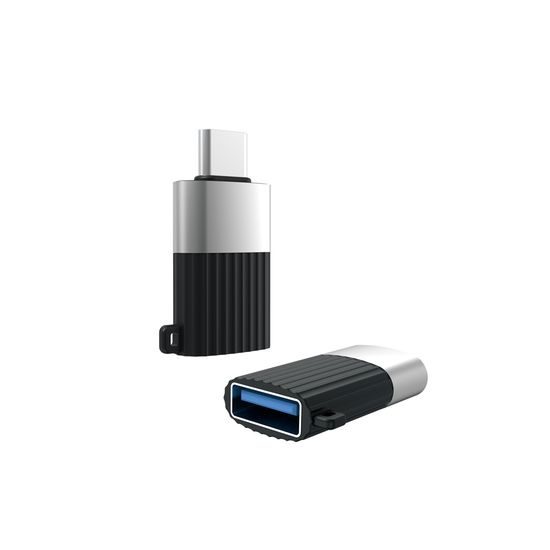 XO adapter NB149-F USB til USB-C - Sort