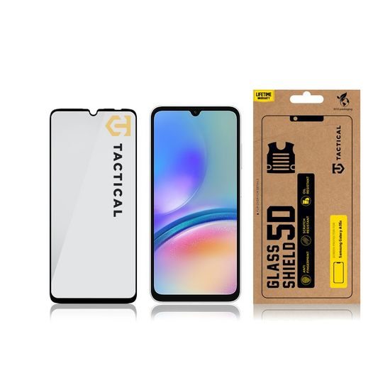 Tactical Glass Shield 5D προστατευτικό γυαλί για Samsung Galaxy A05 / A05s, μαύρο