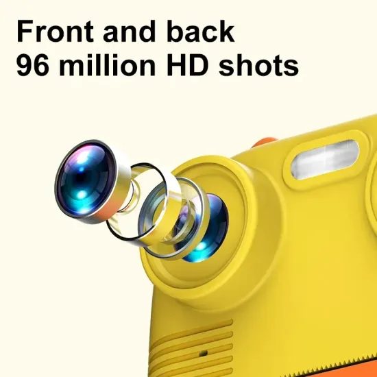 Digitálna foto tlačiareň 2v1 pre deti, ružová