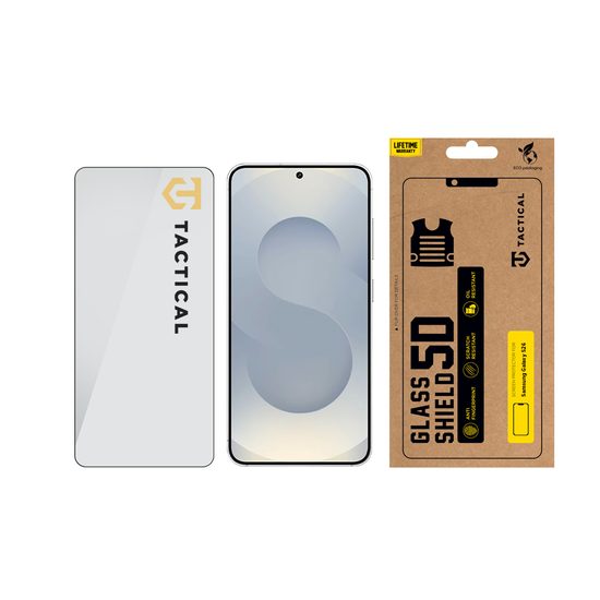 Tactical Glass Shield 5D τζαμάκι για Samsung Galaxy S26, μαύρο