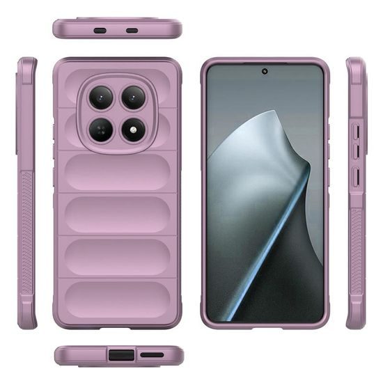 Θήκη Wency Magic Shield, Xiaomi Redmi Note 15 4G, μωβ