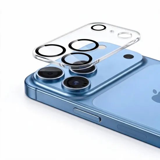 Tech-Protect Cam Fit+, sklíčko pro čočku fotoaparátu, iPhone 18 Pro Max, průhledné