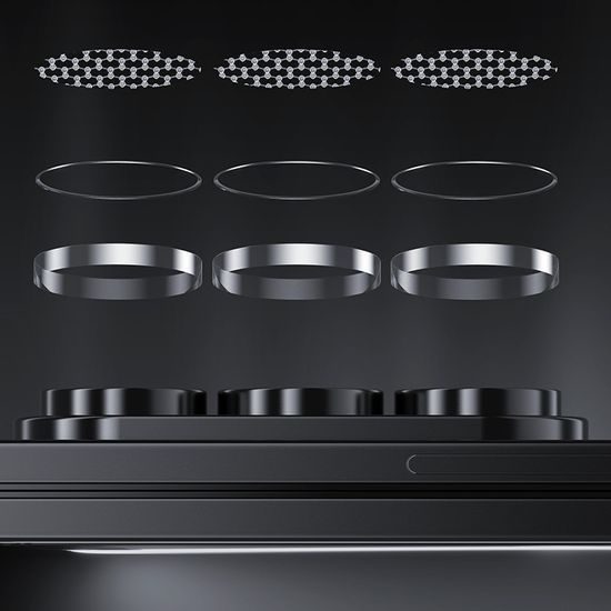 Benks Glass Warrior προστατευτικό γυαλί κάμερας, Samsung Galaxy Z Fold 7, διαφανές