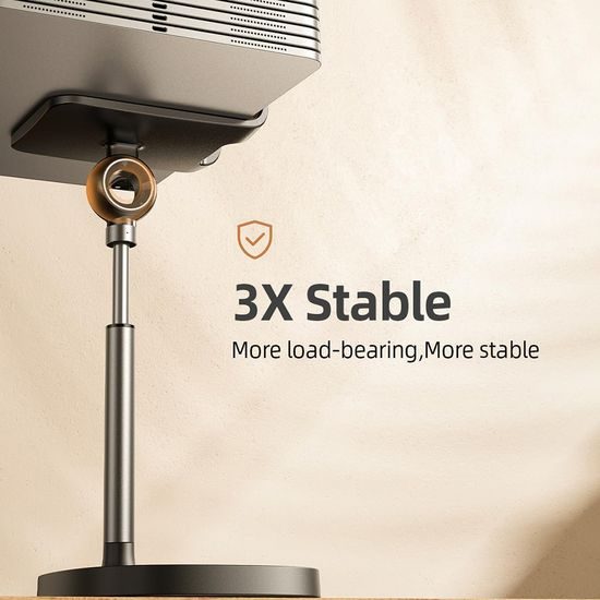 Lisen Επιτραπέζια βάση τηλεφώνου, μαύρη