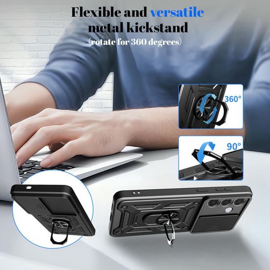 JP CamShield, Samsung Galaxy S26 Plus, μαύρο