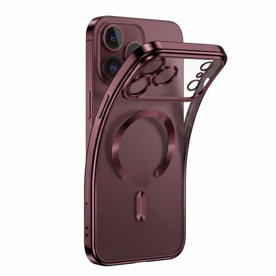 Tech-Protect MagFlex MagSafe'iga ümbris iPhone 17 Pro Max / 18 Pro Max – läikiv veinipunane