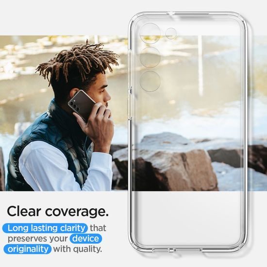 Spigen Ultra hybrid Handyhülle, Samsung Galaxy S23, transparent