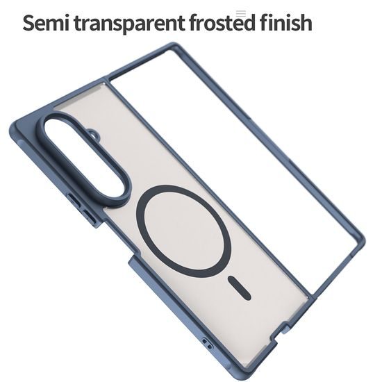 Techsuit HaloFrost II MagSafe Schutzhülle für Samsung Galaxy Z Fold8 Ultra - Magnetische Handyhülle - Blau