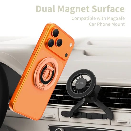 Tech-Protect MMR400 Lamano Μαγνητικός Δακτύλιος MagSafe για Τηλέφωνο, Ροζ Χρυσό