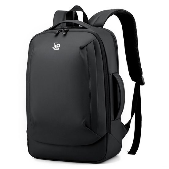 JP Rucksack B22 - Multifunktionaler Tagesrucksack 44x30x14 cm - Schwarz