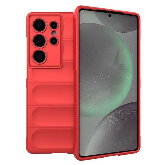 Magic Shield Hülle, Samsung Galaxy S25 Ultra, rot