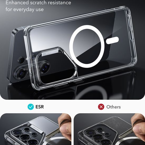 Θήκη ESR Classic Hybrid HaloLock MagSafe, Samsung Galaxy S26 Ultra, διάφανη
