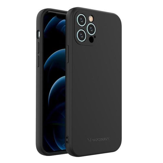 Wozinsky Color Case tok, iPhone 13 Pro Max, fekete