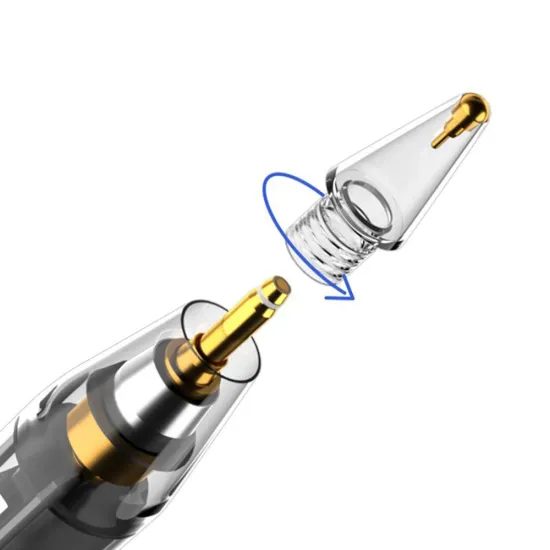 Tech-Protect Ersatzspitzen für Apple Pencil - 4 Stück - Stylus Tips aus POM-Material - Transparent