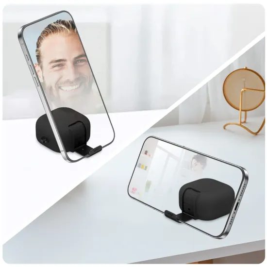 Θήκη Tech-Protect Slim Hook, Samsung Galaxy Buds 4 / 4 Pro, μαύρη