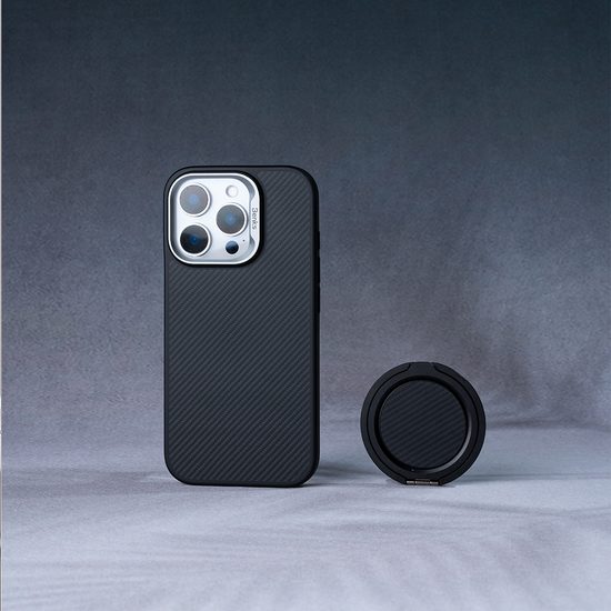 Benks Magnetic Armor Pro Kevlar θήκη Metal Frame, iPhone 16 Pro, μαύρη