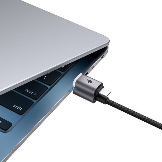 Mcdodo 4-in-1 Magnetisches Datenkabel Extreme Energy (CA-6560) - USB-C / USB-A auf USB-C / Lightning - 60 W - 1,2 m - Schwarz