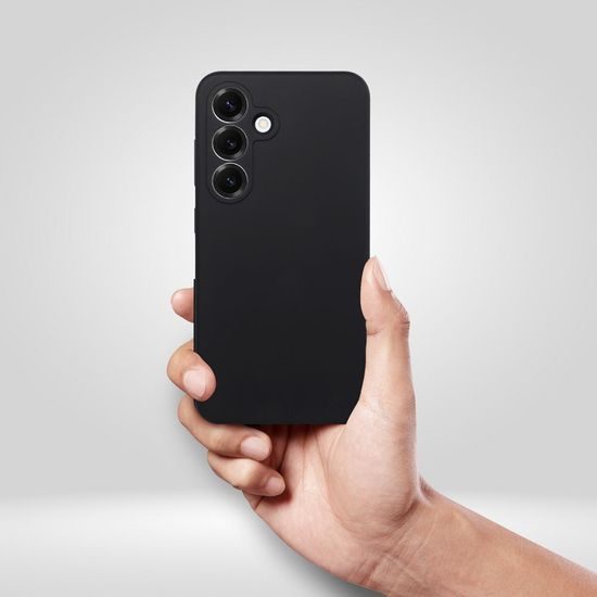 Szilikon tok, Samsung Galaxy S26 Plus, fekete