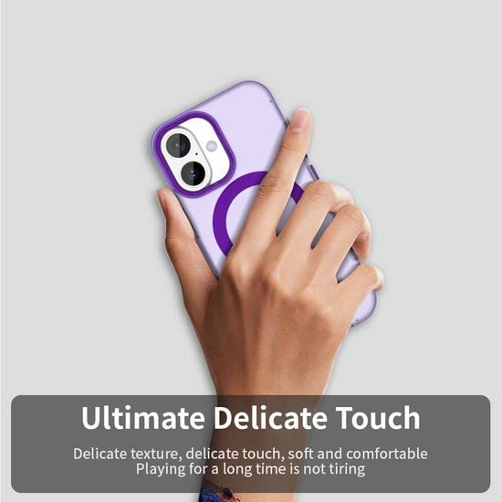 Techsuit CandyCase MagSafe, iPhone 17, μωβ