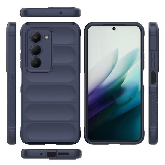 Θήκη Wency Magic Shield, Xiaomi Redmi 15, σκούρο μπλε