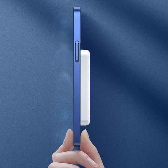 Dudao bezdrôtová powerbanka s MagSafe, 5000mAh, biela (K14S)