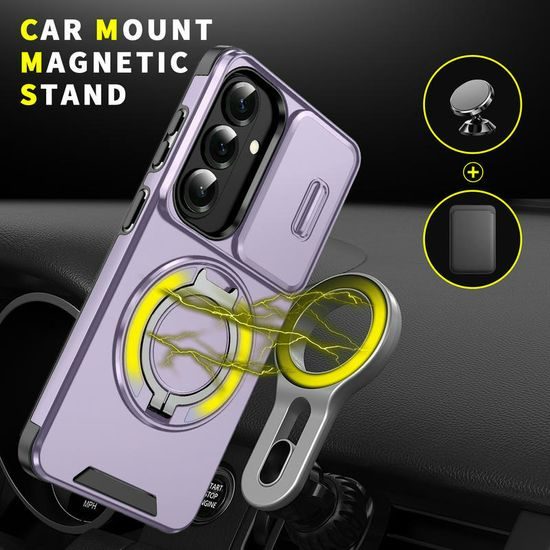 Θήκη Camslide Stand, Samsung Galaxy S26, μωβ