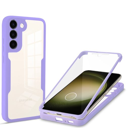 JP Defense colorful κάλυμμα, Samsung Galaxy S25, μωβ