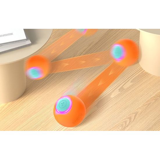 Rojeco interaktívna lopta pre mačky, oranžová
