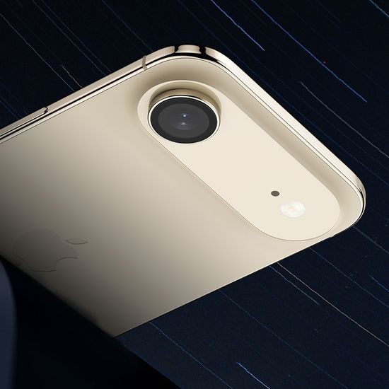 Benks Glass Warrior προστατευτικό γυαλί για κάμερα, iPhone Air, χρυσό