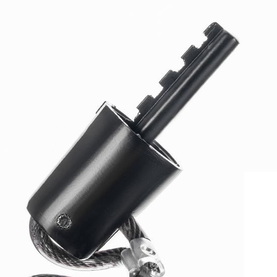 Lucchetto impermeabile per bici Wozinsky WBN-01R per casco da ciclismo, nero