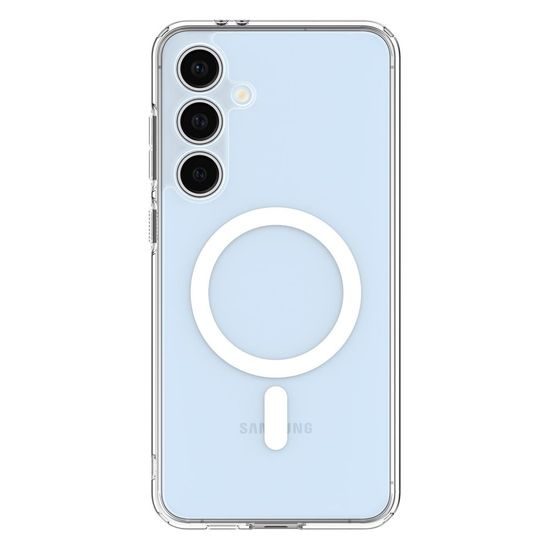 Spigen Ultra Hybrid Mag s MagSafe, Samsung Galaxy S24 FE, bílý
