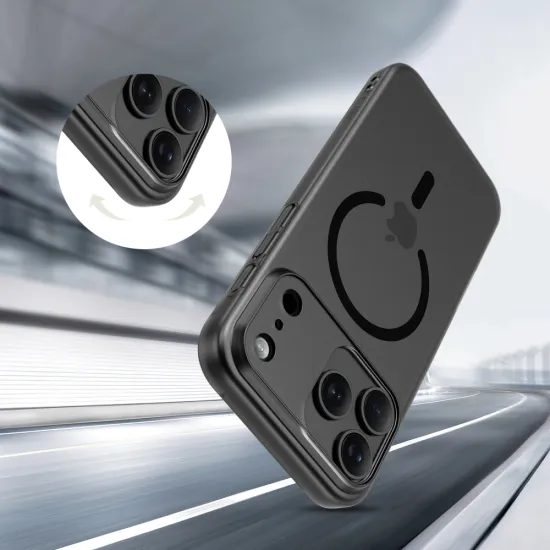 Tech-Protect MagSlim MagSafe, iPhone 17 Pro, μαύρο ματ