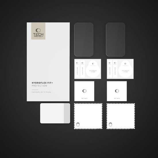 Tech-Protect Hydroflex Fit+, Pellicola Idrogel, Xiaomi Smart Band 9 Active, 2 pezzi