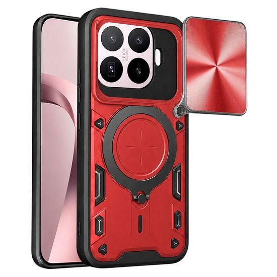 Xiaomi 17T dėklas – Techsuit CamGuard Pro – raudona