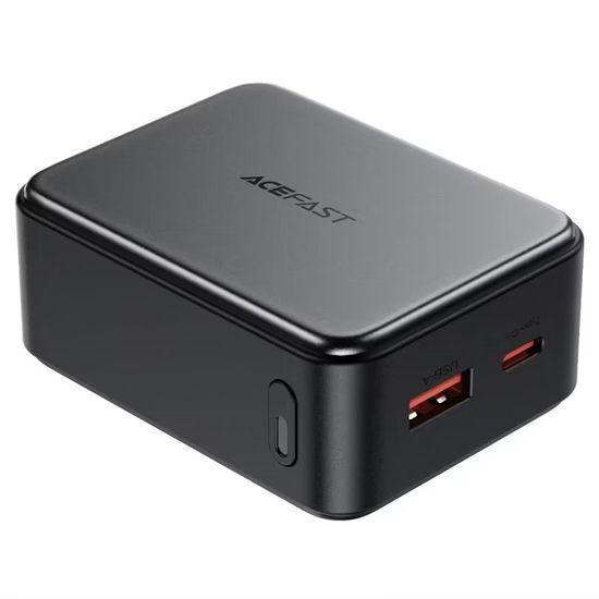 Acefast Powerbank M28 - 10.000 mAh - 2x USB-C + USB-A - met USB-C Kabel - 22,5W - Zwart