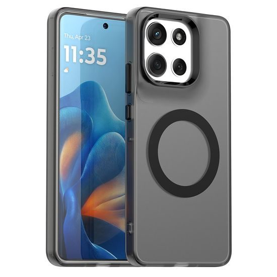 Techsuit CandyCase MagSafe, Motorola Moto G86, μαύρο