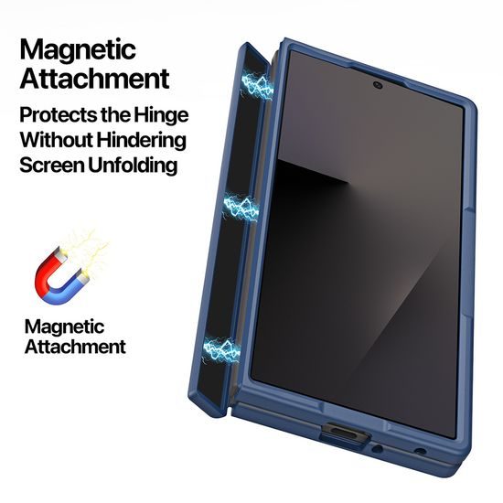 Dux Ducis Yind MagSafe obal, Samsung Galaxy Z Fold7 / Z Fold8 Ultra, černý
