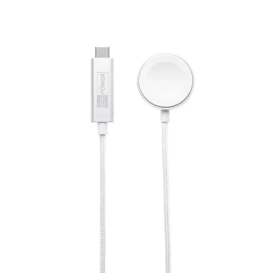 ER POWER Ταχυφορτιστής για Apple Watch, 2 m, λευκό