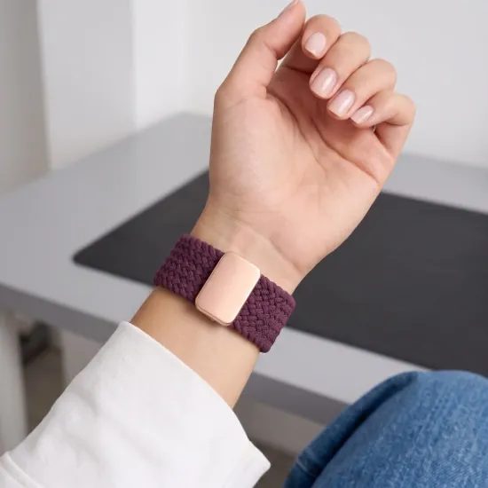 Tech-Protect NylonMag Apple Watch 8 / 9 / 10 / 11 / SE (40 / 41 / 42 mm), vínový