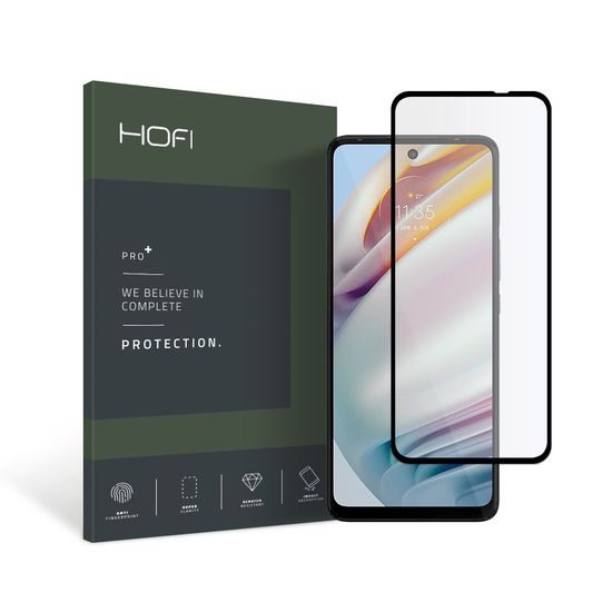 Hofi Pro+ Tvrdené sklo, Motorola Moto G60, čierne