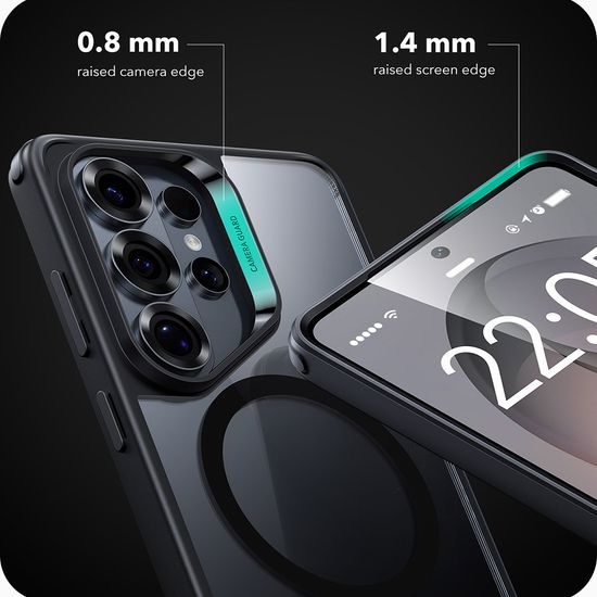 Θήκη ESR Classic Hybrid HaloLock MagSafe, Samsung Galaxy S26 Ultra, μαύρη