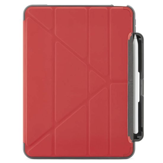 Pipetto Origami Pencil Shield, Apple iPad Air 10,9" (2020/2022) / iPad Air 11" (2024 / 2025), κόκκινο