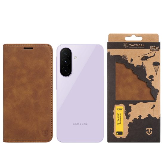 Samsung Galaxy A27 5G ümbris – Tactical Xproof klappümbris – pruun