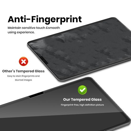 Sada 2 Tvrzených skel na tablet s aplikátorem, iPad 10.9 2022 (iPad 10) / iPad 11 2025 (iPad 11)