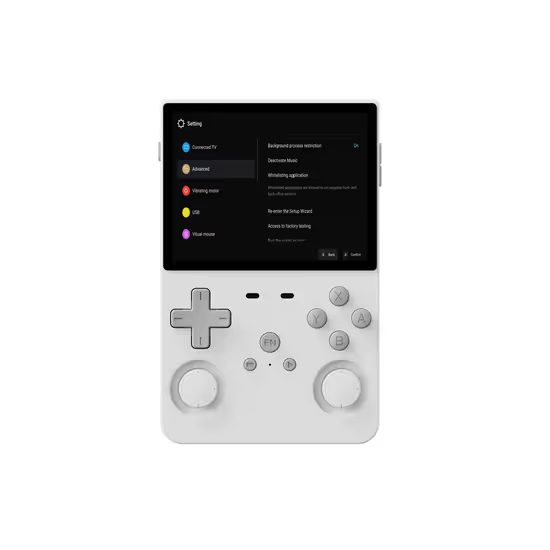 XGO L35 Φορητή κονσόλα παιχνιδιών με οθόνη 3,5" HD, λευκή