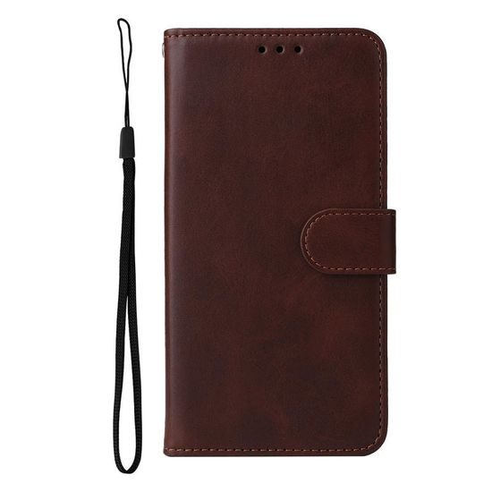 Samsung Galaxy A18 ümbris – Magnet Case nahkümbris – pruun