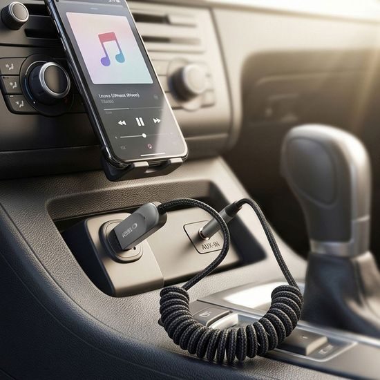 Tech-Protect Ultraboost AU04 audio adapters AUX Bluetooth 6.0 – pelēks