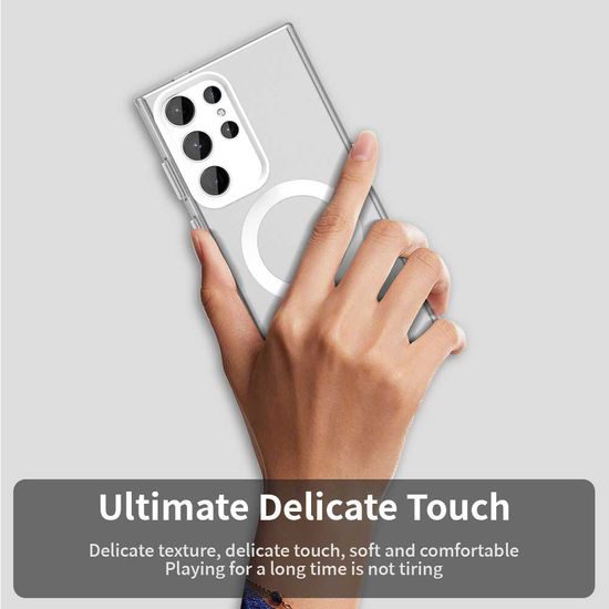 Techsuit CandyCase MagSafe, Samsung Galaxy S24 Ultra, biely